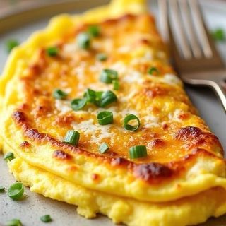 Omelette jambon
