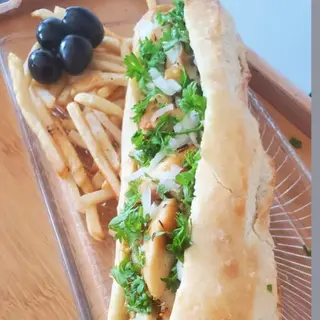 Sandwich kaftaji escalope 