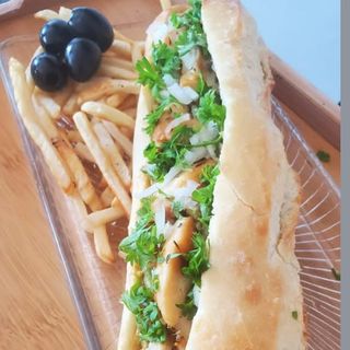 Sandwich kaftaji escalope 