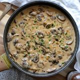 Casserole De Filet au champignon frais