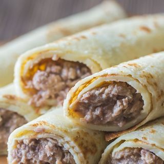 Crêpe tunisienne ( thon + oeuf+fromage)