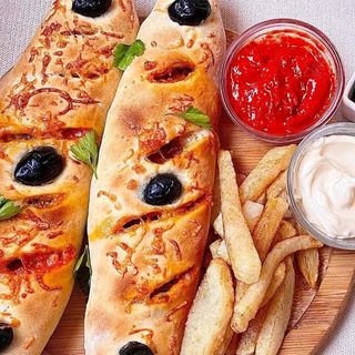 Baguette farcie chevrette 