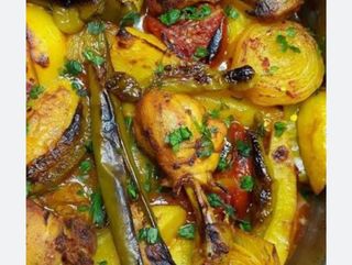 Mosli djej (poulet au four)