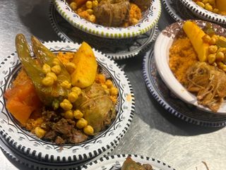 Menu Couscous viande / osben