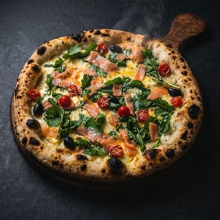 Pizza Saumon