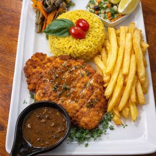 Plat Escalope Pannée