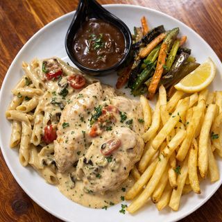 Plat Escalope à la Crème