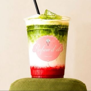 Iced Blue matcha