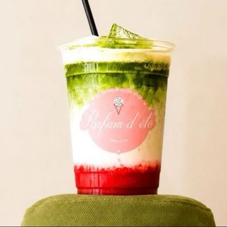 Iced Matcha kiwi