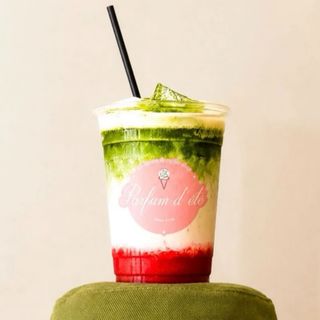 Iced Matcha green