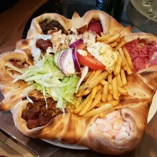 Pizza volcano large