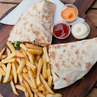 Makloub escalope panne 