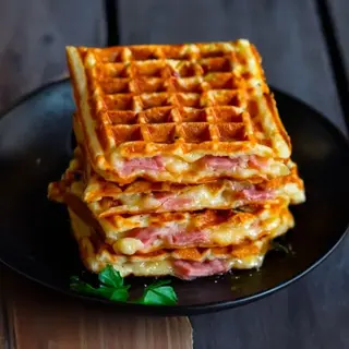 Gaufre Thon & Œuf