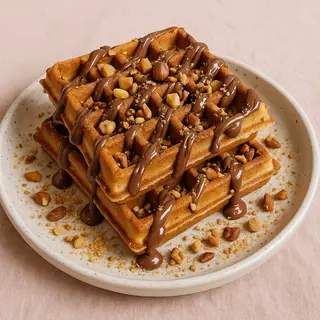 Gaufres Nutella & Fruits Secs