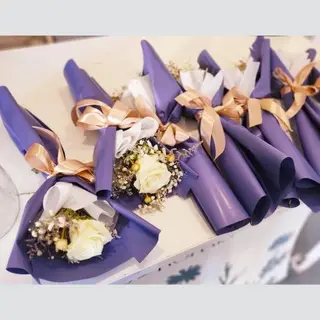 Bouquet jury Bleu