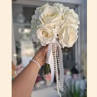 Bouquet Mariée perlée