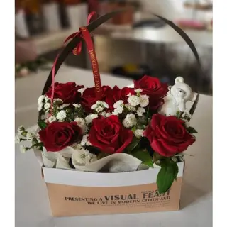 Panier Craft Rouge