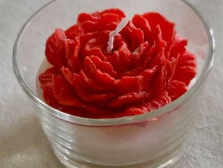 Bougie fleur