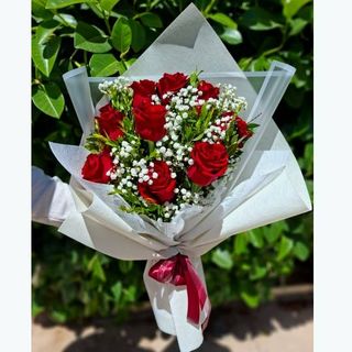 Bouquet Rouge Lumière