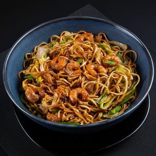 Nouilles Maison Aux Crevettes