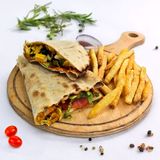 Makloub Escalope panée
