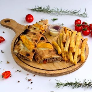 Baguette farcie Escalope panée