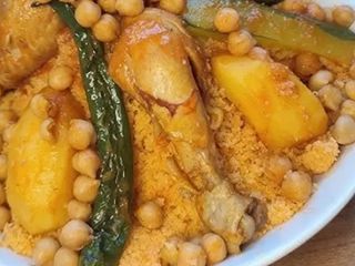 Menu 4:Couscous poulet
