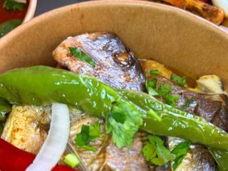 Menu 2: Macaronis au poisson