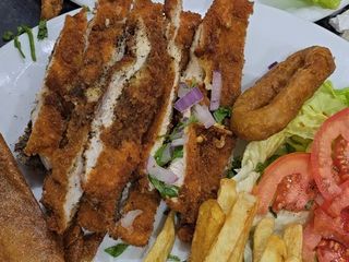 Menu 4:Escalope pannée