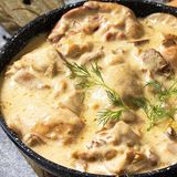 Escalope à la crème