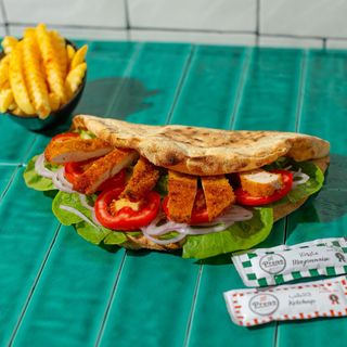 Makloub Poulet Pané