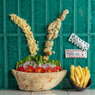 Panuozzo Poulet à la crème sauce champignon ( potatos gratuits)