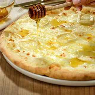 Pizza chèvre Miel