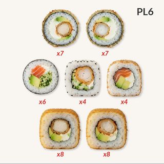 PL6 - Mix Gourmand (36 pcs)