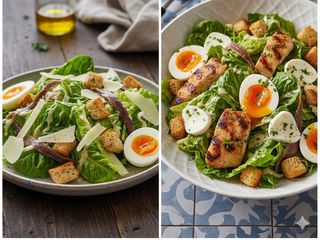 Caesar Light Poulet (Salade César au poulet)