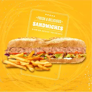 Sandwich au thon XL