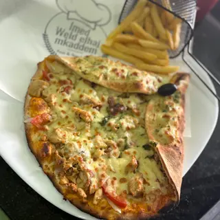 Pain Cornet Escalope Grillée