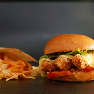 Spider-Man s Crispy Web of Flavor Burger