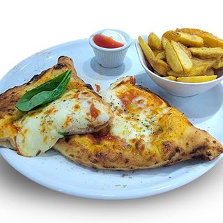 Calzone Escalope pané