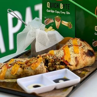 Cornet escalope panée