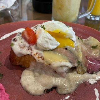 Brioche perdue Bresaola