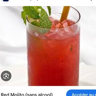 Red mojito
