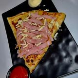 Crêpe jambon fromage