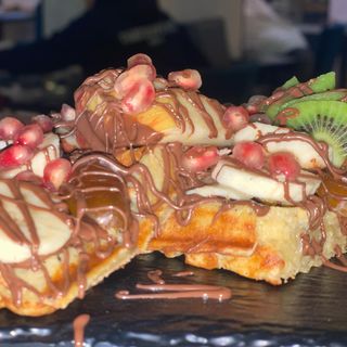 Gauffre nutella banane