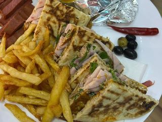 Chapati omlette spécial