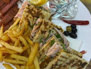 chapati omlette double