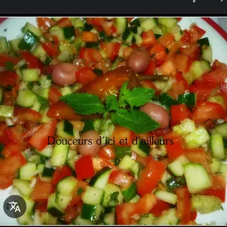 Plat salade verte