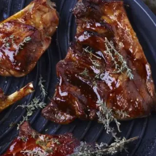 Plat foie d'agneau grillée