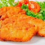 Plat escalope panée