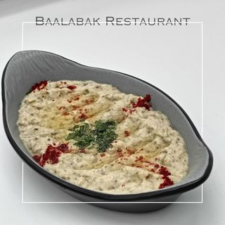 Purée d'aubergines grillés